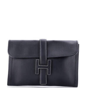 Hermes PM Jige Clutch Epsom